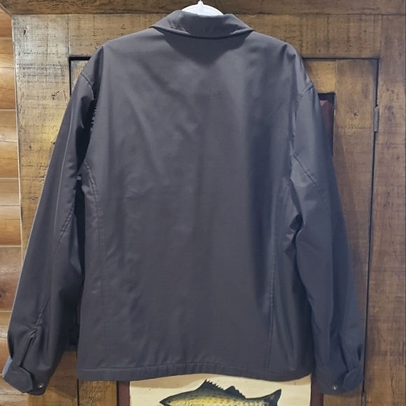 LONDON FOG TOWNE COLLECTION Men's Lightweight Quilt Lined Overcoat Size L - Picture 4 of 11